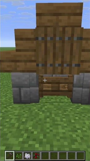 SMALLEST HOUSE in Minecraft #minecraft #minecraftbuilding #short #viral