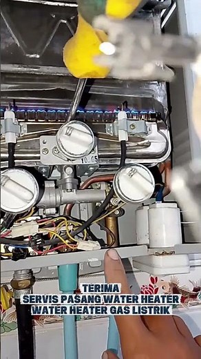 How to repair a gas water heater #waterheaterservice #shorts