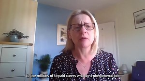 2.8K views · 97 reactions | At the start of #CarersWeek, our Chief Executive Helen Walker gives a huge thank you to the millions of unpaid carers looking after loved ones, and shares her thoughts on Carers Week's significance after an extraordinary, challenging year. It's a time for us all to come together to celebrate, recognise and support carers. Read Helen's blog post about Carers Week here: carersuk.org/helen-walker-welcomes-carers-week-2021 | Carers UK | Facebook