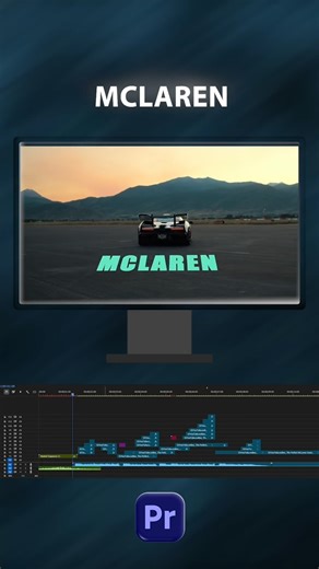 McLaren Edits Tutorial | Premiere Pro #shorts #trending