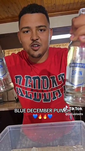 Delicious Blue December Punch Recipe with a Spicy Twist