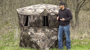 The Rogers Workin' Man Ground Blind provides an extremely versatile and quiet 270° shooting window, giving the hunter multiple set-up options. Check it out ➡ https://bit.ly/3Cx39kw | Rogers Sporting Goods