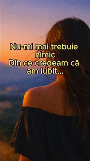 Nu-mi mai trebuie nimic… doar liniștea din mine 🌙