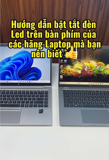 Hướng dẫn bật tắt đèn LED trên bàn phím laptop