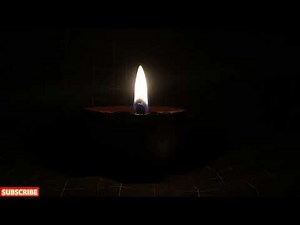Oil Lamp For Meditation | 1 hour meditation | Indian Diya lamp | Fall Asleep with oil lamp | SLEEP