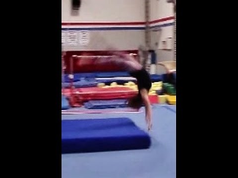 Improve Your Front Handspring And Front Tuck Flip With Coach Meggin!