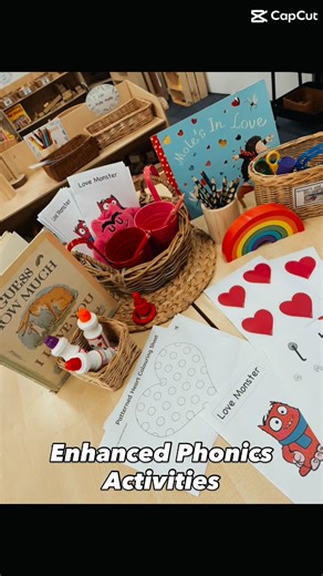 Mrs EYFS on Instagram: "Autumn TERM 1 enhanced phonics activities. We use Little Wandle (@letterssounds ) an each day I put out an enhanced activity on the mark making area linking to the days phoneme! I try to vary the activity but also capture what the children need and enjoy - things like cutting, sticking, paint dabblers, pencil control sheets etc.. It’s always a really popular area in the classroom! And as always - a massive shout out to @ypoinfo for the amazing table all these activities l