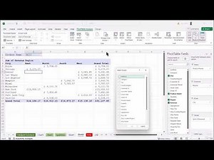 11 Mastering Excel: Filtering Inside Pivot Tables and Pivot Charts | Step-by-Step Tutorial