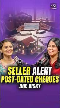 Accepting post-dated cheques can seem convenient, but it comes with serious risks. #shorts