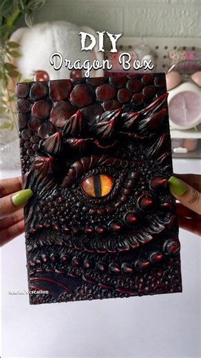 DIY dragon box #shorts #craft #diy #handmade #craftideas