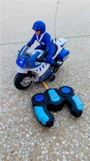 RC Police Bike Super Sports Test Toy Review 🔥