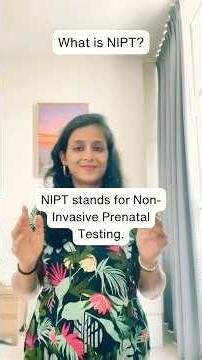 What Is NIPT? Prenatal Test Explained Simply 👶🧬 #pregnancy #nipt #ytshorts #shorts