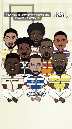 NBA Players Go Crazy: Play-In Tournament Parody 😂