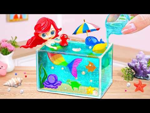 Amazing Mermaid Princess Ocean Jelly Cake 🌈 Top Creative Miniature Cake Decorating Ideas 🍓Yummy Cake