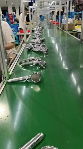 ABS Multi-Function Hand Held Shower Head with Button Control - 5 Mode Spray Shower Set for Bathroom - High Pressure