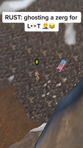 RUST: Ghosting a Zerg on wipe day for loot🤦‍♂️😂😂 CHECK OUT THE FULL VIDEO HERE: (not available yet) #rust #rustgame #fyp #playrust #gaming #foryou