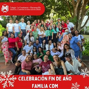 🎉✨ ¡Qué maravillosa celebración de fin de año tuvimos con nuestro equipo! Nos reunimos para reflexionar sobre los logros del 2024 y agradecer a cada uno de nuestros docentes, personal de servicios generales y administrativos por su dedicación y esfuerzo. Compartimos una jornada llena de risas, buena compañía y momentos especiales. Apreciamos el trabajo en equipo que hace de nuestro colegio un lugar excepcional para aprender y crecer. 🌟❤️ ¡Brindemos por un nuevo año lleno de nuevas metas, apren