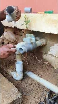 pvc pipe repair work