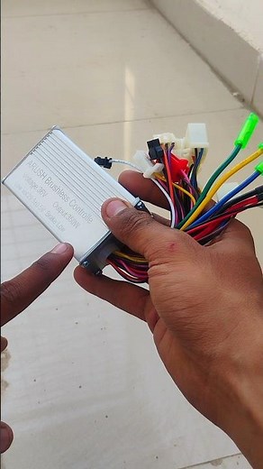 brushless motor controller wiring #hubmotor #electriccycle #controller #motorcontroller