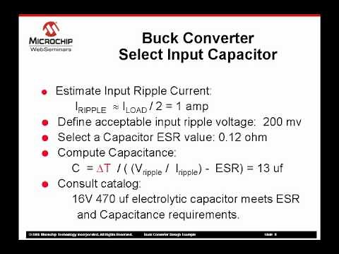 SMPS Buck Converter Design Example Part 1 of 2