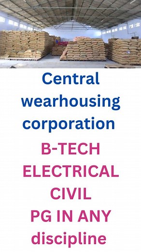Central wearhousing corporation, India requiting different post, #jobvacancies #jobpostings #odiajob #educationalpost #educationmatters #jobopportunity #odiajobupdate | Sanjay Das