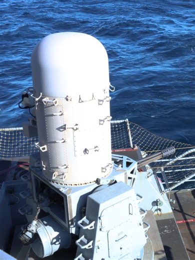 CIWS Live Fire Exercise on USS George HW Bush