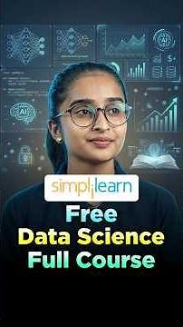 Free Data Science Full Course 2026 | Learn Data Science | #shorts #simplilearn