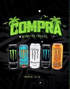 ¡Gana un kit de verano! 🌴 Ingresa tus compras realizadas en Super 7 y participa para ganar 🤙 #MonsterEnergyGT | Monster Energy
