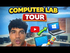 Computer Lab Tour | Modern Computer Lab for Students 💻