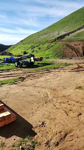 1.3K views | driving the gradall fork lift after rain #construction #rain #shorts | Owen Sage Quinn | Facebook