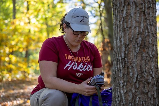 Graduate student leads gray fox conservation effort