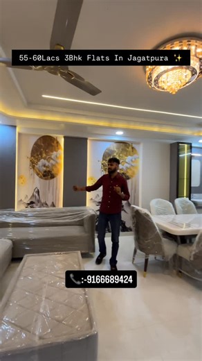 Housingindia Jaipur on Instagram: "🏡 आपका सपनों का घर अब हकीकत बने 🏡 📍 लोकेशन: Jagatpura, Jaipur (D-Mart / Main Road के पास) ✨ 2 & 3 BHK Premium Flats Available 💰 Starting Price: ₹50 लाख से* 🔹 Spacious Rooms & Modern Design 🔹 Free & Allotted Parking 🚗 🔹 Johnson Lift 🔹 Gym | Kids Play Area | Rooftop Garden 🌿 🔹 Yoga Deck 🔹 60 Feet Main Road Project 🔹 सामने 2 JDA Parks 🌳 🔹 School Plot Adjacent ✅ Perfect for Family Living ✅ High Rental & Investment Value ✅ Limited Units Available ⏳ 📞