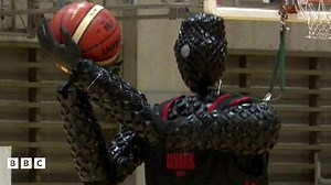 The robots playing sports better than humans
