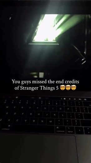 End Credits 😱 #strangerthings #strangerthings5 #shorts