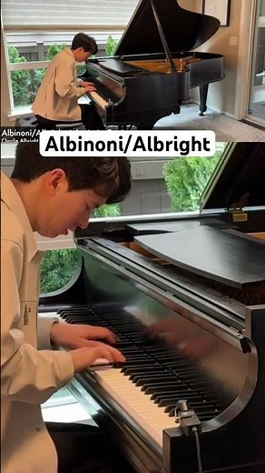Albinoni/Albright Adagio in G minor #charliealbright #찰리올브라이트 #albinoni #baroque #piano