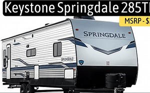 美式拖挂房车 - Keystone Springdale 285TL（机翻）