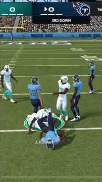 Dolphins versus Titans madden 26 mobile #maddenseason #maddennflmobile ￼full video on my channel