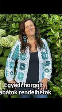 Egyedi horgolt kabátok #horgolás #crochet #egyedi #diy