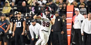 Wisconsin football 94-catch tight end hops in transfer portal after joining Badgers this offseason