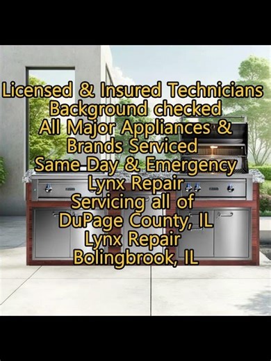 Lynx Repair Bolingbrook, IL 815 781 2148