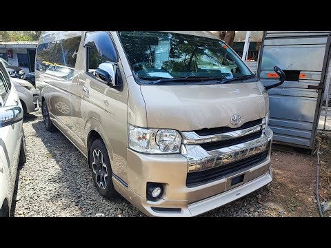 Top Spec Toyota Hiace Van in Kenya