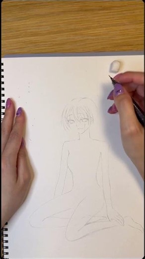#art#drawing#analogdrawing#originalcreation#coloring#illustration#創作#アニメ#イラスト#イラストメイキング#お絵描き#アナログ