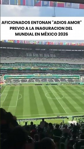 Christian Nodal en la Inaguración del Mundial, Aficionados cantan "Adios Amor" #viral #nodal