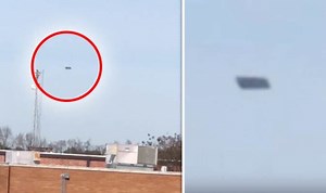 Mysterious ‘UFO’ spotted by TERRIFIED driver in Texas