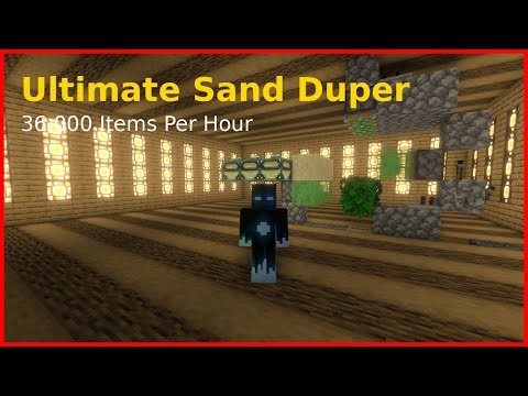 Minecraft Sand duper 1.21.1 36,000 items p/h