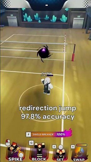 redirection jump #volleyball #volleyballlegends #roblox