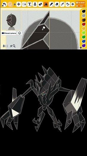How to make Necrozma from Pokemon #necrozma #pokemon