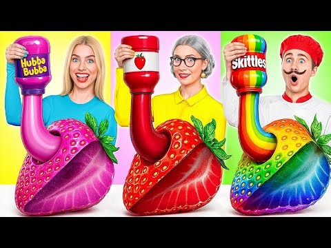 Me vs Grandma Cooking Challenge | Crazy Kitchen Situations by Candy DO