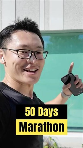 I Run a Marathon in 50 Days as a Full-Time University Student