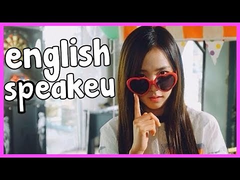 BLACKPINK JISOO ENGLISH SPEAKEU